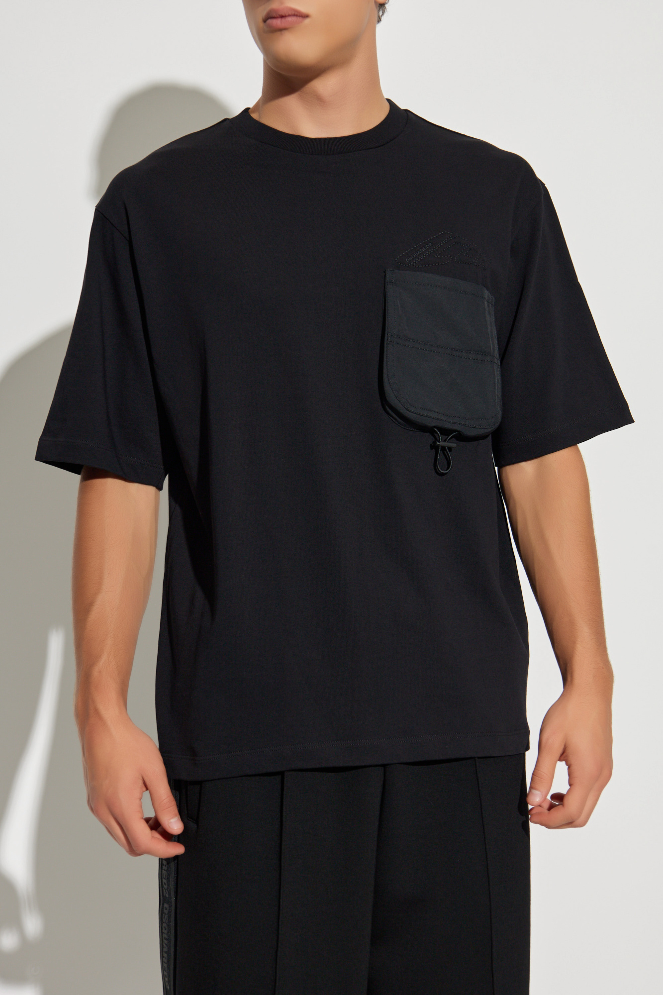 Black T-shirt with logo Dsquared2 - Vitkac GB